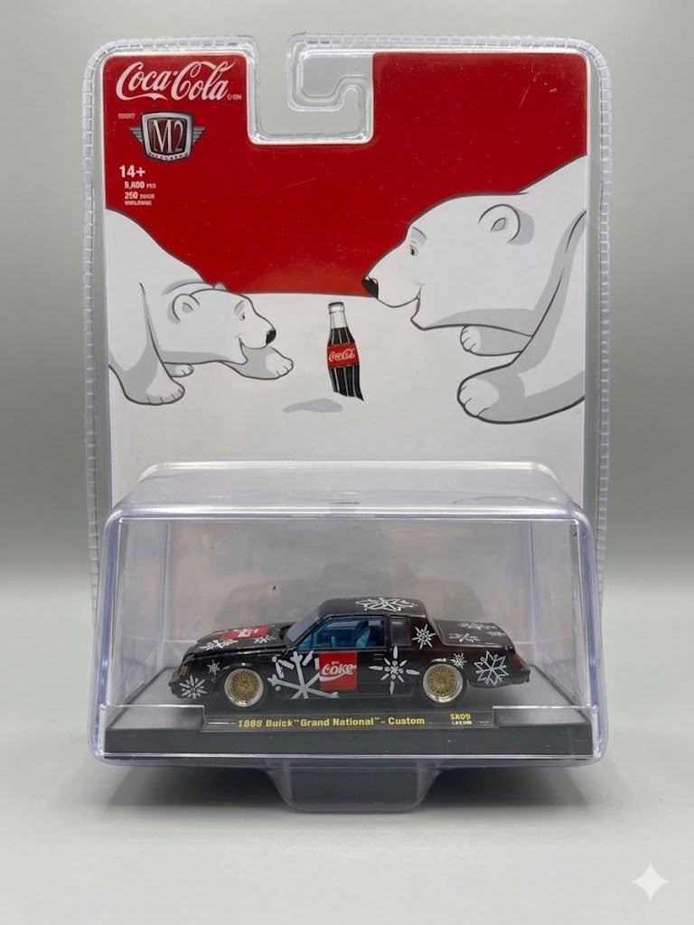 M2 Machines Coca Cola 1:64 Scale Premium Die Cast Vehicles Assortment