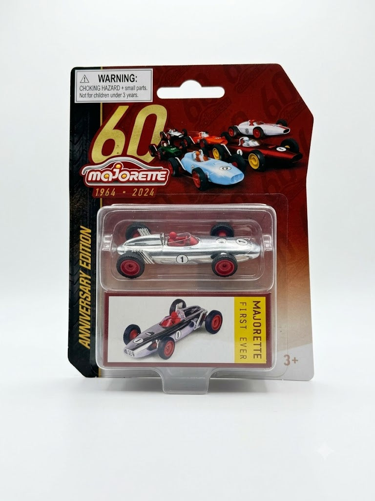 Majorette 60th Anniversary Edition – "First Ever" Vintage F1 Race Car