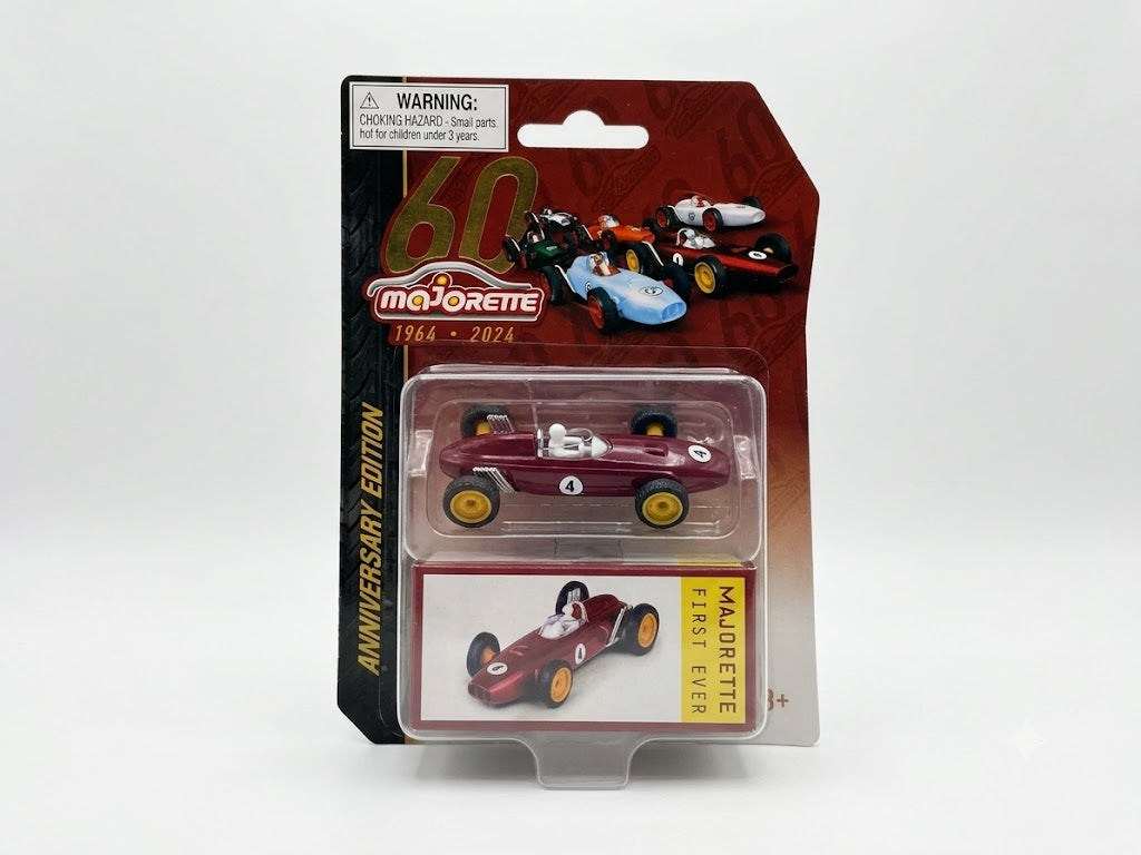 Majorette 60th Anniversary Edition – "First Ever" Vintage F1 Race Car