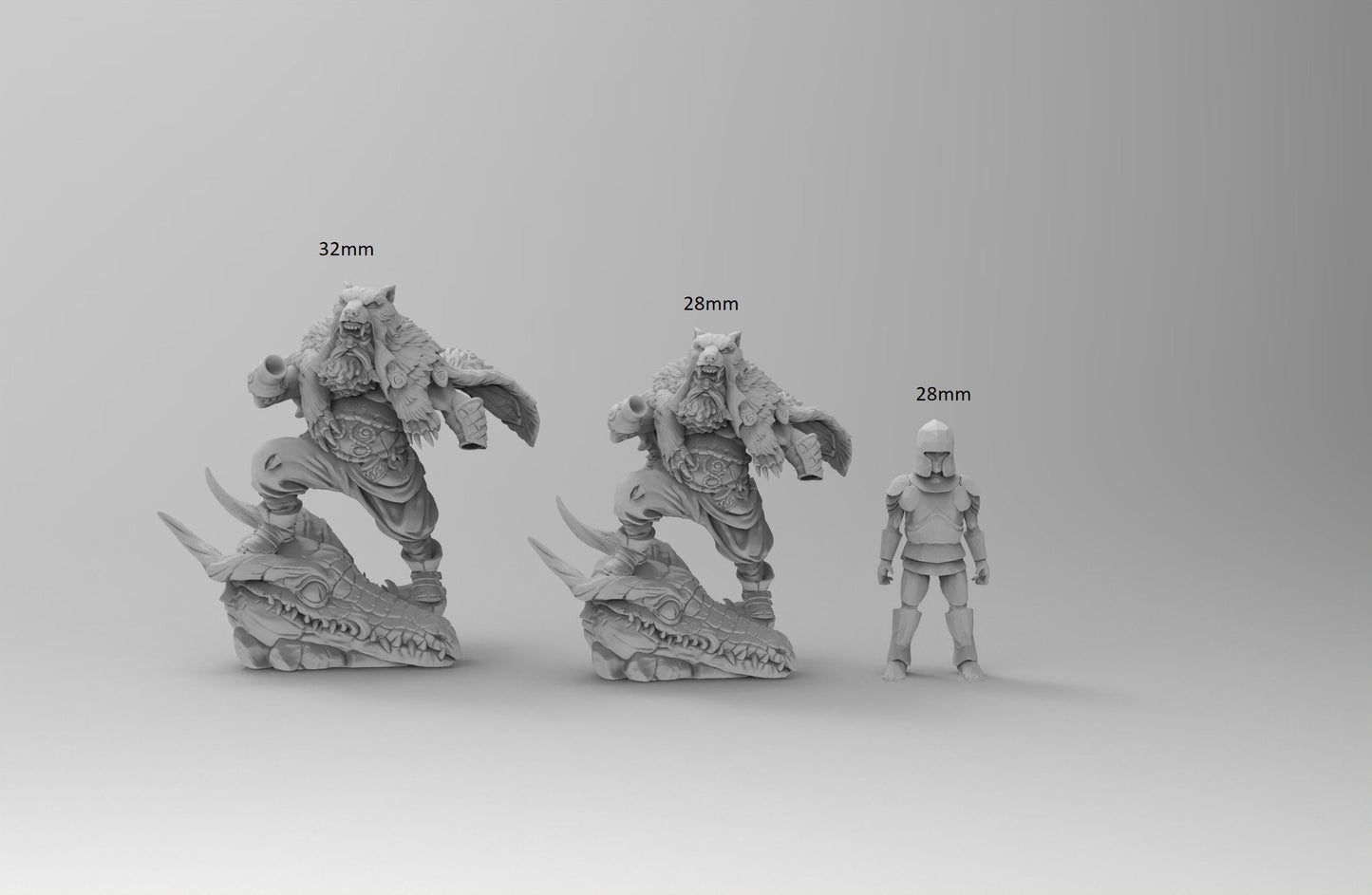 Male Thane Fighter dnd Viking mini - Norse | Male | Chief | Fighter | Barbarian | Fantasy, Human| Pathfinder | Wargaming, 28mm 32mm