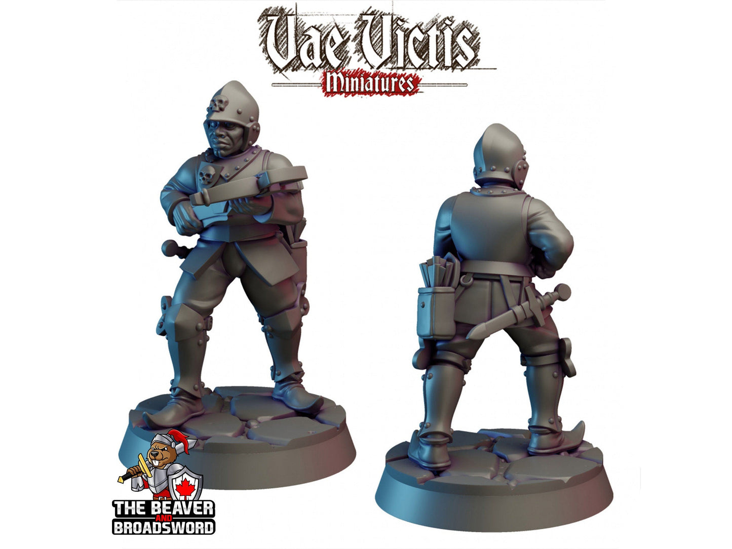 City Watch Guardsman 5 dnd mini - Vae Victis | Fighter | Paladin | Human  | Male | Guard | Knight | Pathfinder, TTRPG, Wargaming, Frostgrave