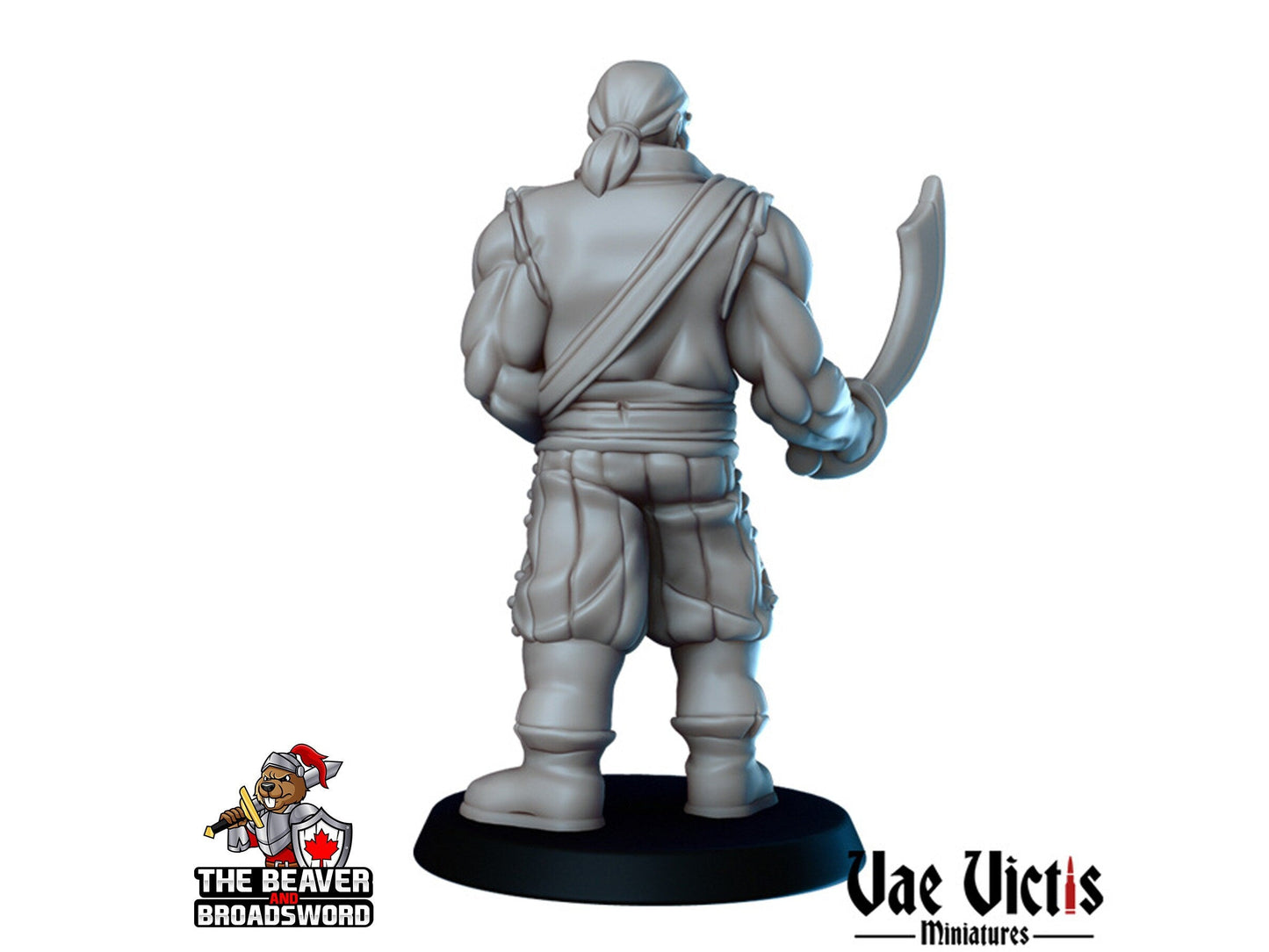 Human Pirate dnd mini - Vae Victis | Townsfolk | Sailor | Seaman | Male | Fighter | Ranger | City | Villager |  Wargaming | Pathfinder