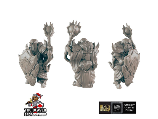 Dark Dwarf 3 | DnD Miniature, Premium Resin, Durable and Tough for your TTRPG and Wargaming! 32mm, 28mm, Male, Duergar, Mountain, Underdark