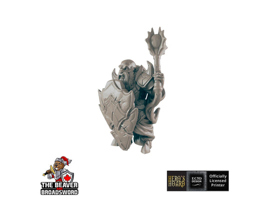 Dark Dwarf 3 | DnD Miniature, Premium Resin, Durable and Tough for your TTRPG and Wargaming! 32mm, 28mm, Male, Duergar, Mountain, Underdark