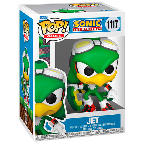 Funko Pop Sonic the Hedgehog Jet the Hawk Board Figure 1117