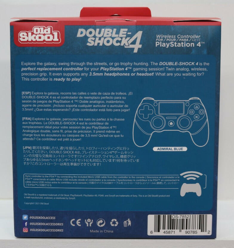 Double Shock 4 Blue