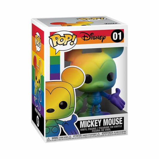 Funko Pop! Disney: Pride - Mickey Mouse (Rainbow) Multicolor