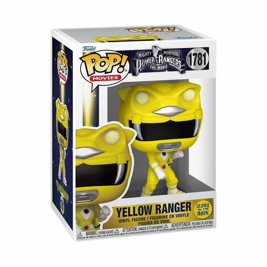 Funko Pop! Movies: Mighty Morphin Power Rangers: The Movie - Yellow Ranger - Power Rangers Movie - Collectable Vinyl Figure - Gift Idea - Official Merchandise - Toys for Kids & Adults - Movies Fans