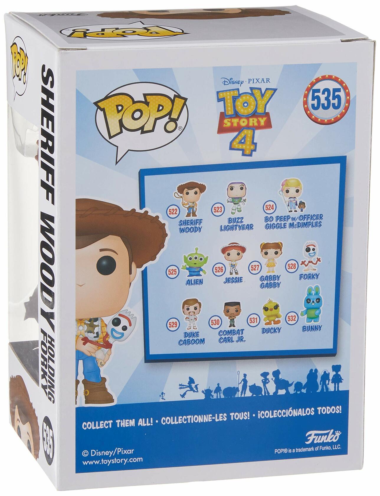 Funko POP! Sheriff Woody Holding Forky Hot Topic Exclusive #535
