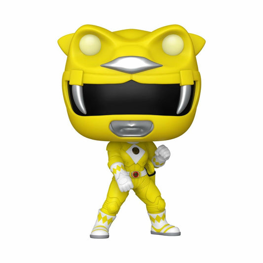 Funko Pop! Movies: Mighty Morphin Power Rangers: The Movie - Yellow Ranger - Power Rangers Movie - Collectable Vinyl Figure - Gift Idea - Official Merchandise - Toys for Kids & Adults - Movies Fans
