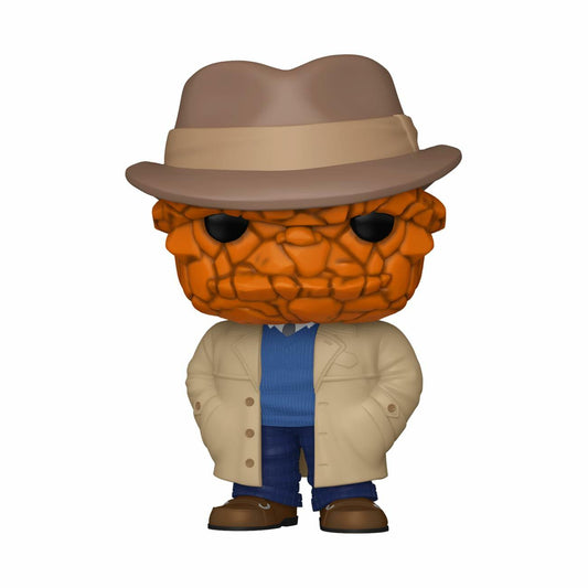 Funko Pop! Marvel: Fantastic Four (2025)- The Thing (Trench Coat) - Amazon Exclusive - Collectible Vinyl Figure - Gift Idea - Official Merchandise - Toys for Kids and Adults