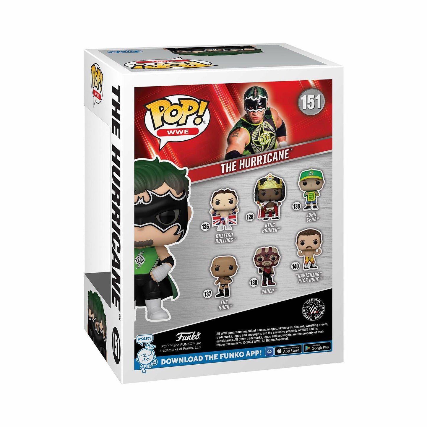 Funko POP! WWE: The Hurricane - Amazon Exclusive - Vinyl Collectible Figure - Gift Idea - Official Merchandise - Toy for Children and Adults - Sports Fans - Model Figure for Collectors and Display