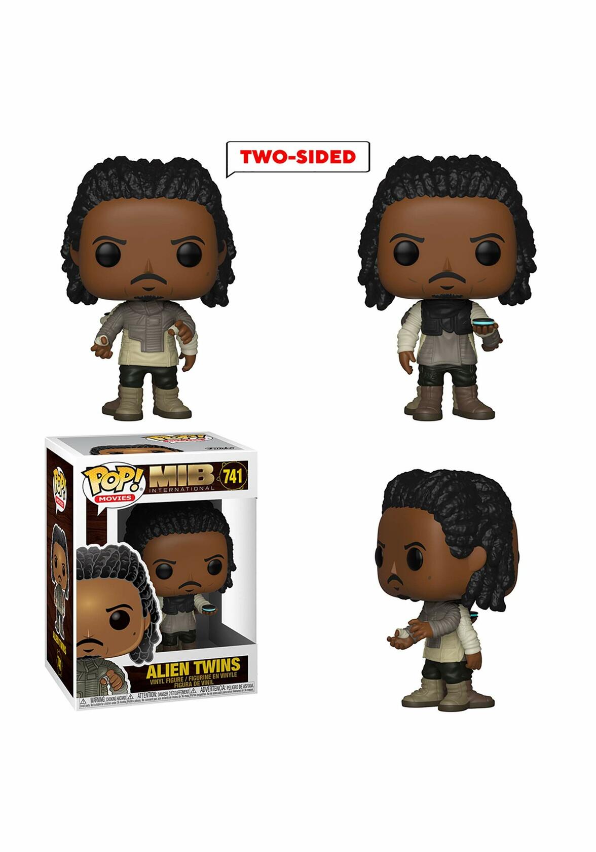 Funko 38494 Pop Movies: Men in Black International - Alien Twins Figures, Multicolor