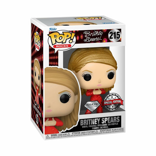 Funko Pop! Rocks: Britney Spears - Catsuit Britney - Diamond Glitter - Collectible Vinyl Figure - Gift Idea - Official Merchandise - Toys for Children and Adults - Music Fans