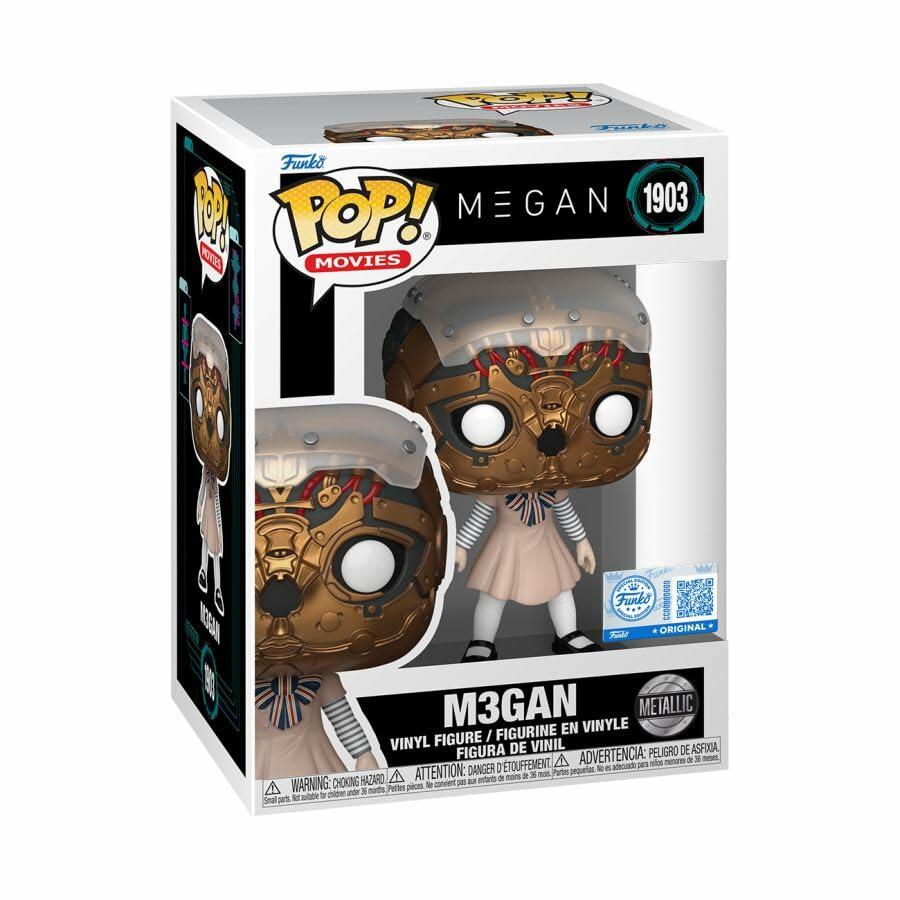 Funko M3GAN Metallic Pop! Vinyl Figure #1903 - Entertainment Earth Exclusive