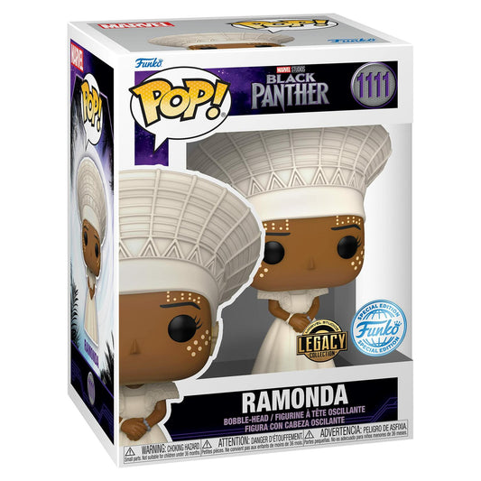 Funko Pop Black Panther Ramonda Legacy Collection Box Protector Include