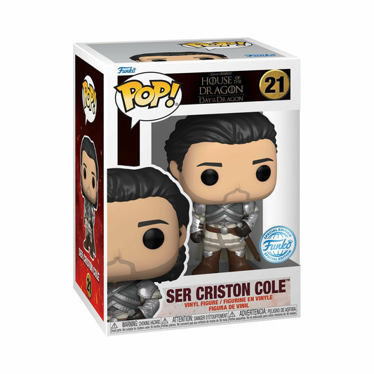 Funko Pop! TV: House of The Dragon - Ser Criston Cole - Amazon Exclusive - Vinyl Collectible Figure - Gift Idea - Official Merchandise - Toy for Children and Adults - TV Fans