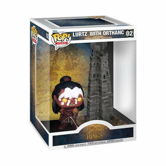 Funko Pop! Town: The Lord of The Rings - Lurtz with Orthanc - Collectable Vinyl Figure - Gift Idea - Official Merchandise - Toys for Kids & Adults - TV Fans - Model Figure for Collectors