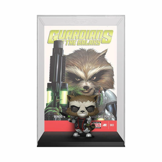 Funko Pop Comic Cover Marvel Guardians of the Galaxy Rocket Raccoon Collectable Vinyl Figure