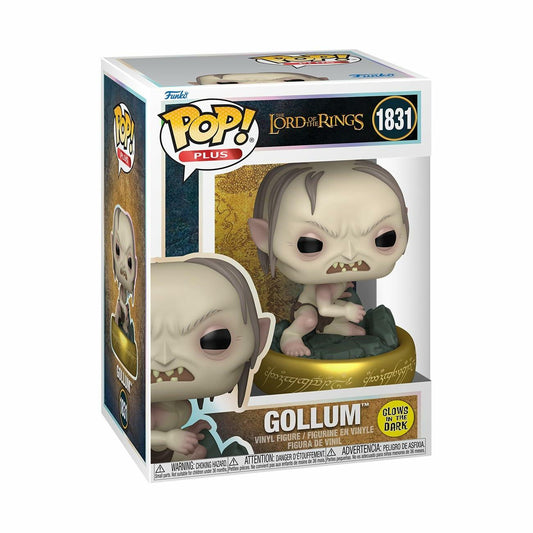 Funko Pop! Plus: The Lord of The Rings - Gollum - Glow in The Dark - Collectable Vinyl Figure - Gift Idea - Official Merchandise - Toys for Kids & Adults - TV Fans - Model Figure for Collectors