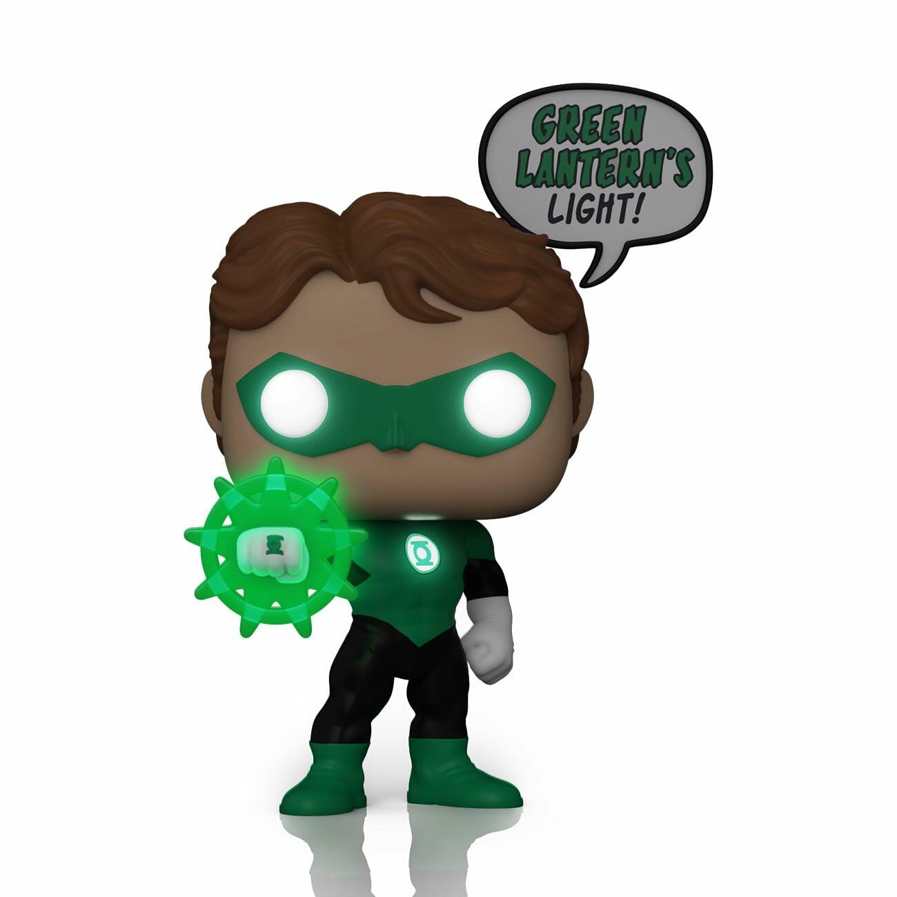 Funko Pop! Heroes: DC - Green Lantern (Beware),(Glow-in-The-Dark)
