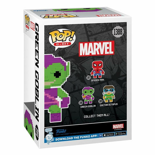 Funko Pop! Marvel: 8-Bit - Green Goblin - Marvel Comics - Marvel Comics - Collectible Vinyl Figure - Gift Idea - Official Merchandise - Toys for Children and Adults - Comic Books Fans