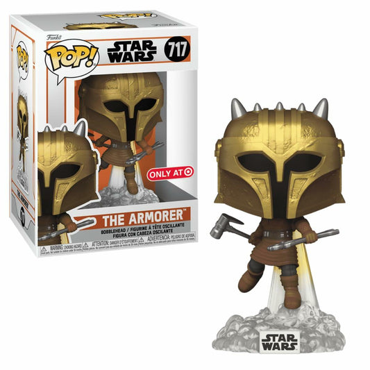 Funko Pop Star Wars The Mandalorian S10 The Armorer with Jetpack Figure