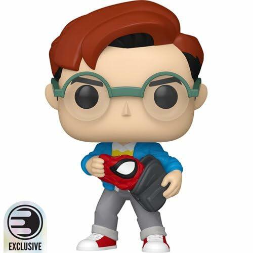 Funko Pop! Vinyl Figure, Spider-Man Peter Parker #1531, Entertainment Earth Exclusive, Marvel Animated Series, 4.25 Inch