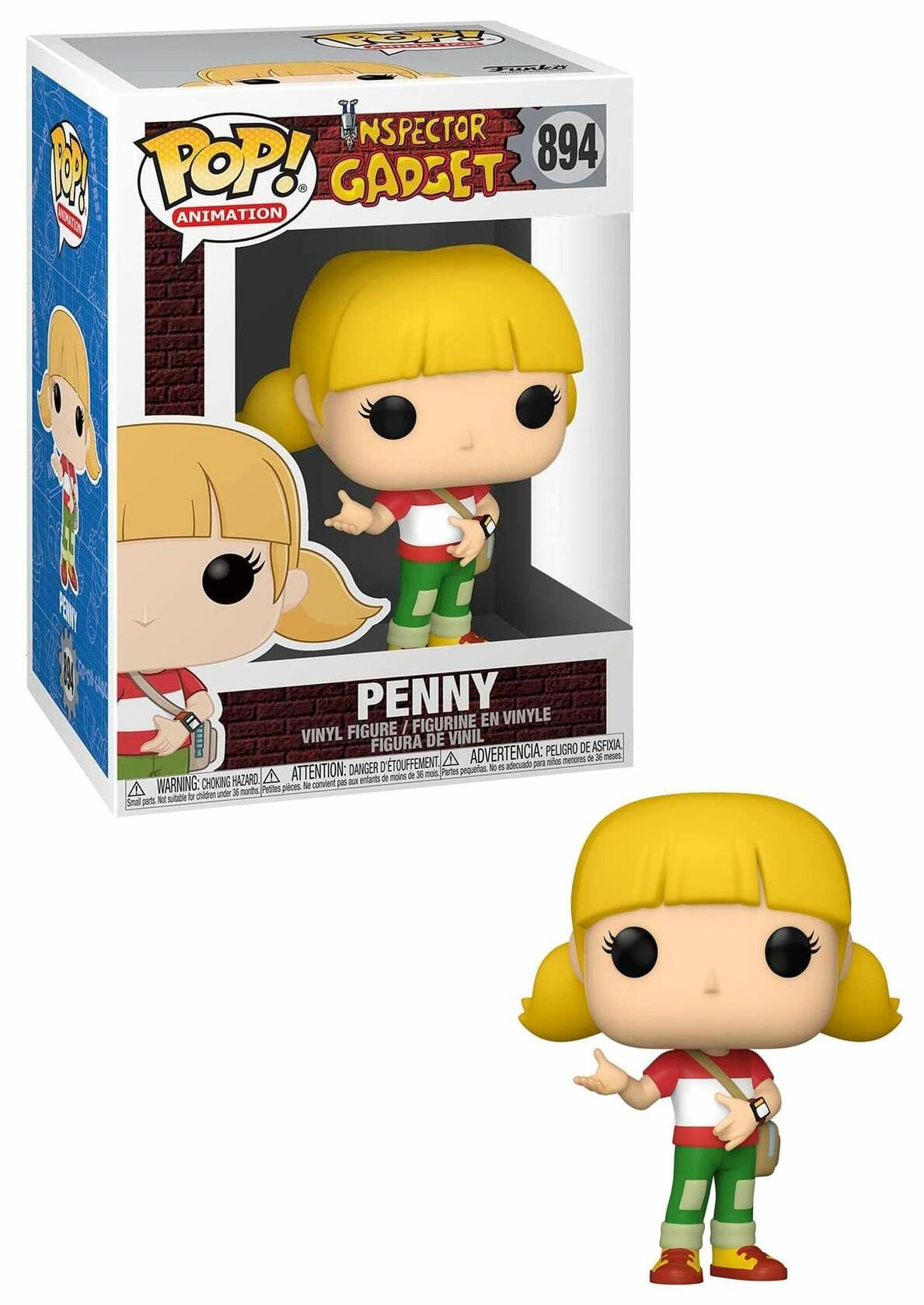 Funko Pop! Animation: Inspector Gadget - Penny Vinyl Figure, Multicolor