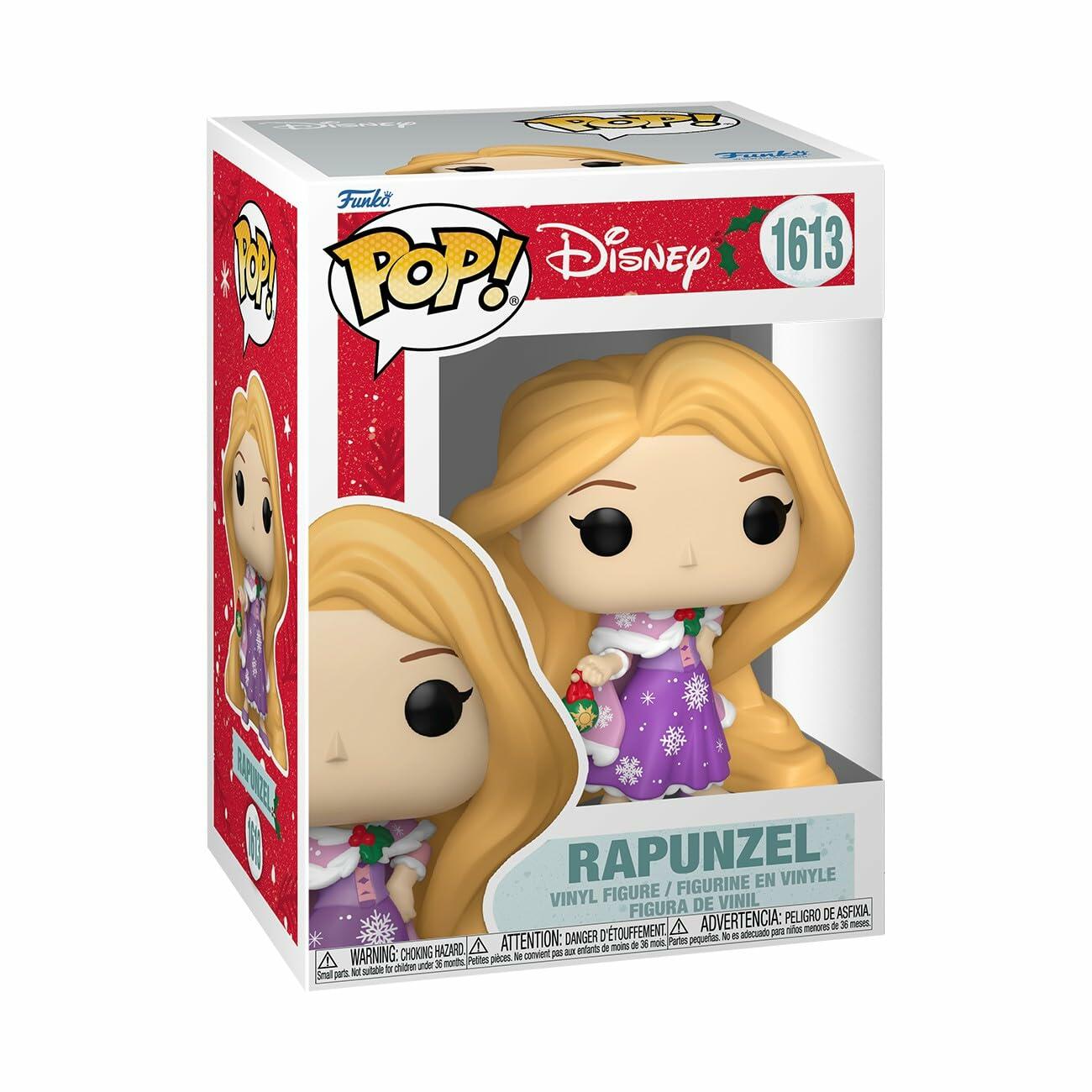 Funko Pop! Disney: Princess Holiday - Rapunzel - Disney Princesses - Collectable Vinyl Figure - Gift Idea - Official Merchandise - Toys for Kids & Adults - Disney/Pixar Fans
