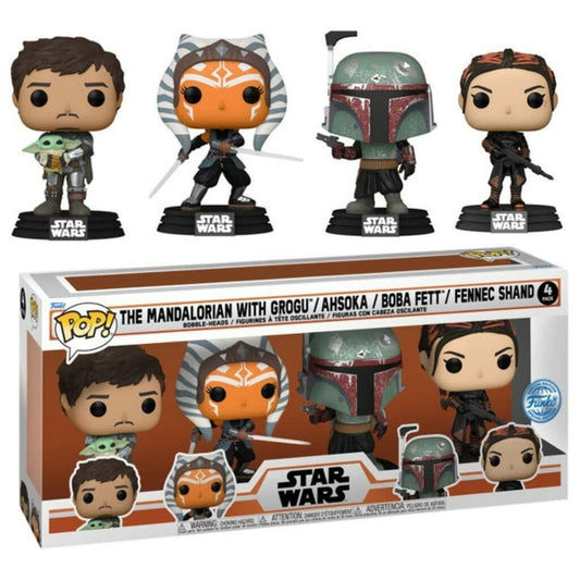 POP! 4-Pack The Mandalorian (Star Wars) Special Edition