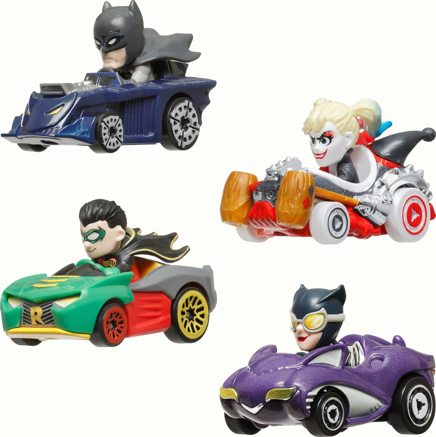 Hot Wheels Racer Verse Batman 4-Pack