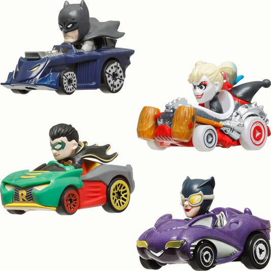 Hot Wheels Racer Verse Batman 4-Pack