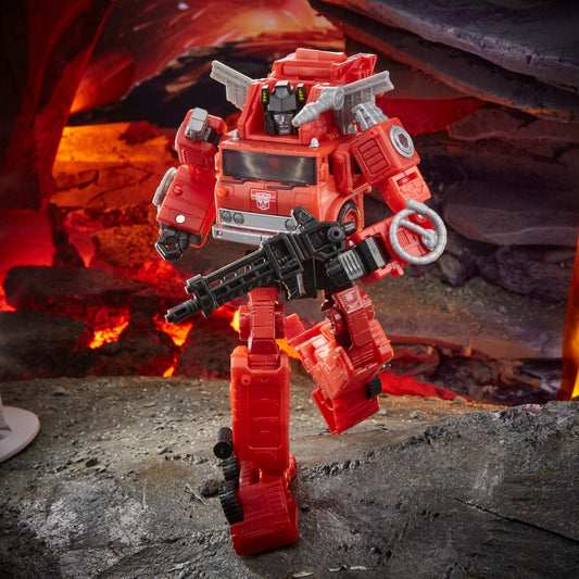 Transformers Toys Generations War for Cybertron: Kingdom Voyager WFC-K19 Inferno